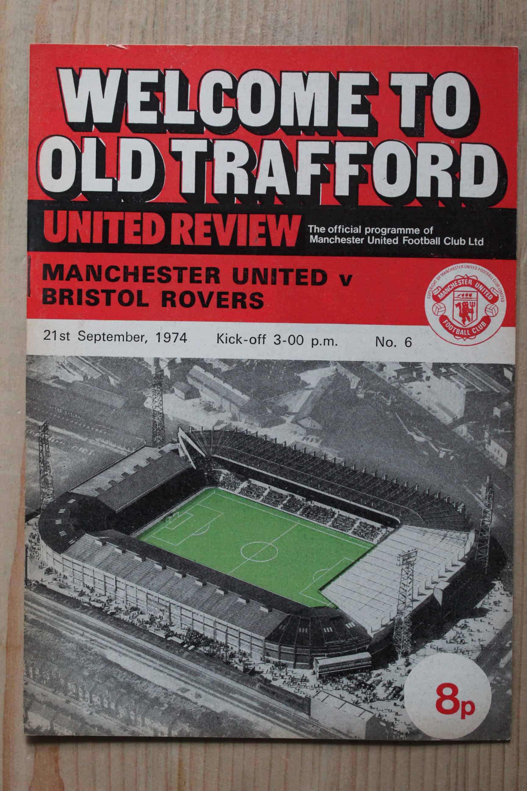 Manchester United FC v Bristol Rovers FC